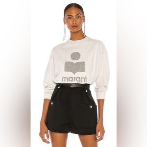 Isabel Marant Teloya sweatshirt in grey. Size 34 / Xs.